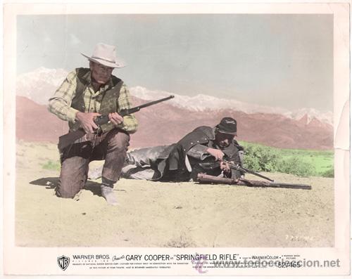 Cine: F6354 GARY COOPER EL HONOR DEL CAPITAN LEX FOTO ORIGINAL COLOREADA AMERICANA