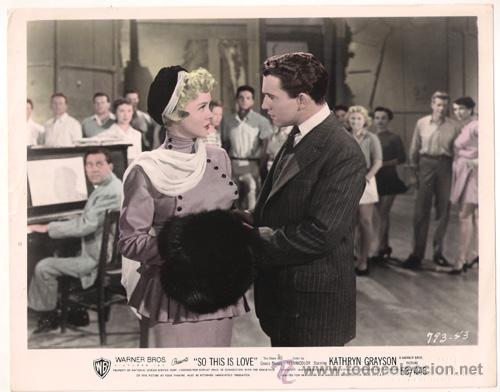 Cin&eacute;ma: F6369 KATHRYN GRAYSON CUMBRES DORADAS OTO ORIGINAL COLOREADA AMERICANA