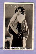 Cinema: BEVERLEY BAYNE - 3RD.SERIES OF BEAUTIES N&ordm; 12 - TABACO INGLES A&Ntilde;OS 20 (4 X 6,5 CMS)