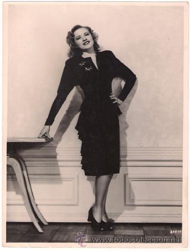 Cinema: F6458 SUSANA FOSTER FOTO ORIGINAL B/N ESPA&Ntilde;OLA