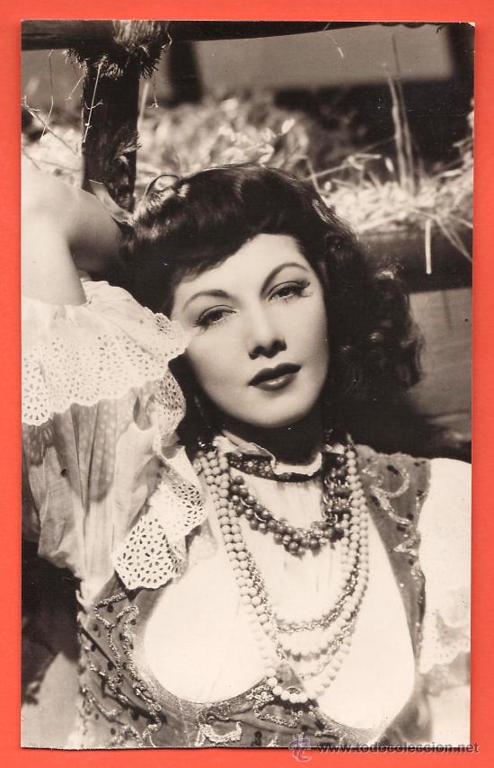 Cine: postal - maria montez - n&ordm; 4017 - archivo bermejo - a&ntilde;os 40