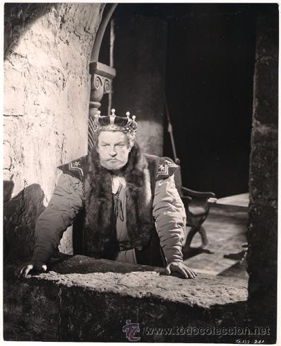 Cine: F30338D BASIL SYDNEY HAMLET WILLIAM SHAKESPEARE FOTO B/N ORIGINAL INGLESA