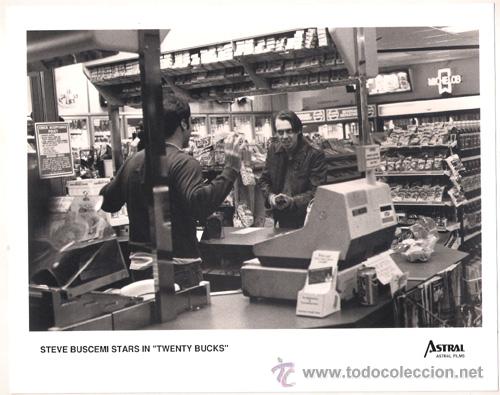 Cinema: F6545 STEVE BUSCEMI TWENTY BUCKS PEPSI FOTO B/N ORIGINAL AMERICANA