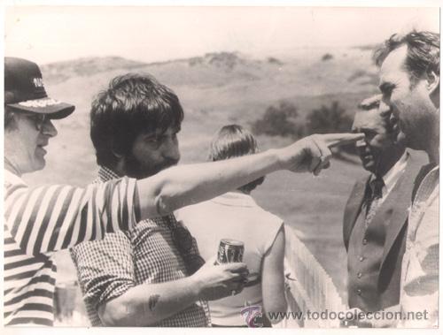 Cinema: F16084D CRAIG T NELSON STEVEN SPIELBERG TOBE HOOPER POLTERGEIST COCA COLA FOTO B/N ORIG ESPA&Ntilde;OLA