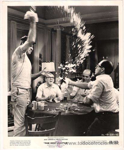 Cin&eacute;ma: F30299D WALTER MATTHAU LA EXTRA&Ntilde;A PAREJA PEPSI FOTO B/N ORIGINAL AMERICANA
