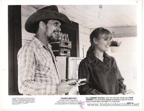 Kino: F6574 ROBERT DUVALL TESS HARPER TENDER MERCIES GRACIAS FAVORES COCA COLA FOTO B/N ORIGINAL AMERICANA