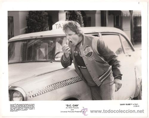 Cinema: F6578 GARY BUSEY LOS LOCOS DEL TAXI PEPSI FOTO B/N ORIGINAL AMERICANA