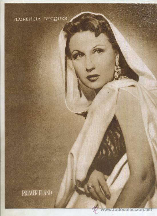 Cine: FLORENCIA BECQUER. REVISTA PRIMER PLANO CI-106