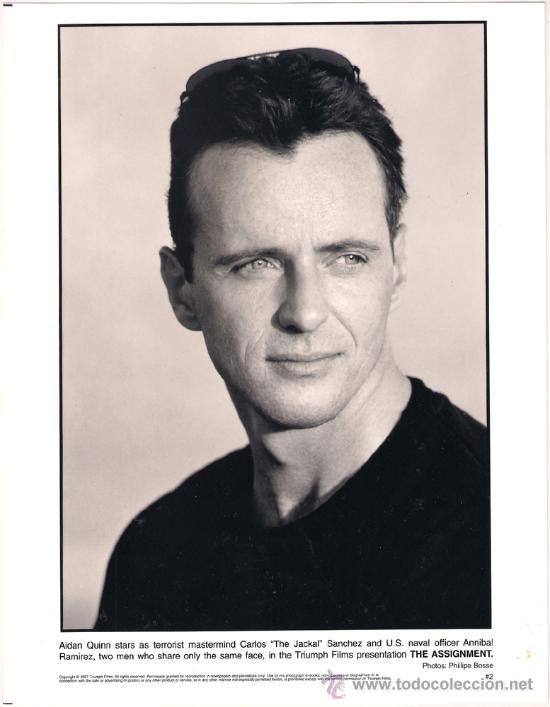 Cin&eacute;ma: FCJ 9634 AIDAN QUINN CAZA AL TERRORISTA FOTO B/N ORIGINAL AMERICANA