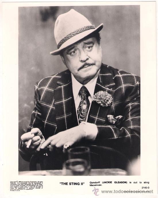 Cin&eacute;ma: FCJ 9715 JACKIE GLEASON EL GOLPE 2 FOTO B/N ORIGINAL AMERICANA