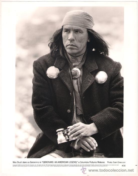 Kino: FCJ 9746 WES STUDI GERONIMO UNA LEYENDA FOTO B/N ORIGINAL AMERICANA