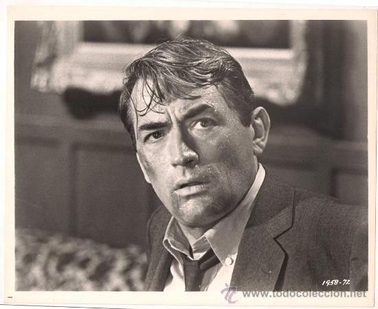 Cine: FCJ 9752 GREGORY PECK ESPEJISMO FOTO B/N ORIGINAL AMERICANA