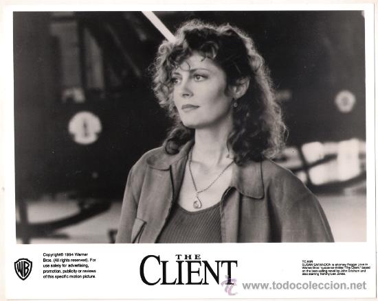Kino: FCJ 9764 SUSAN SARANDON EL CLIENTE FOTO B/N ORIGINAL AMERICANA