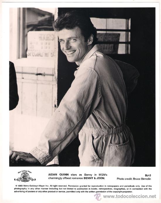 Kino: FCJ 9781 AIDAN QUINN BENNY AND JOON FOTO B/N ORIGINAL AMERICANA