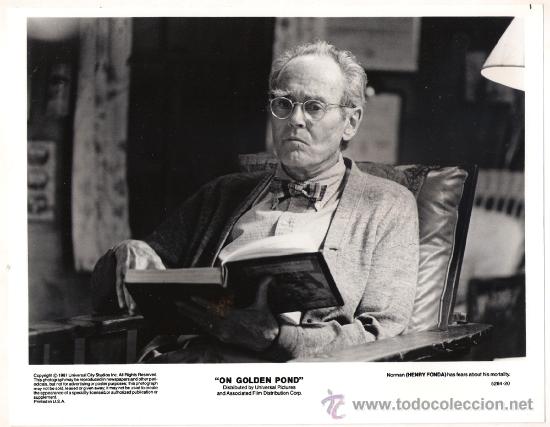 Cin&eacute;ma: FCJ 9797 HENRY FONDA EN EL ESTANQUE DORADO FOTO B/N ORIGINAL AMERICANA