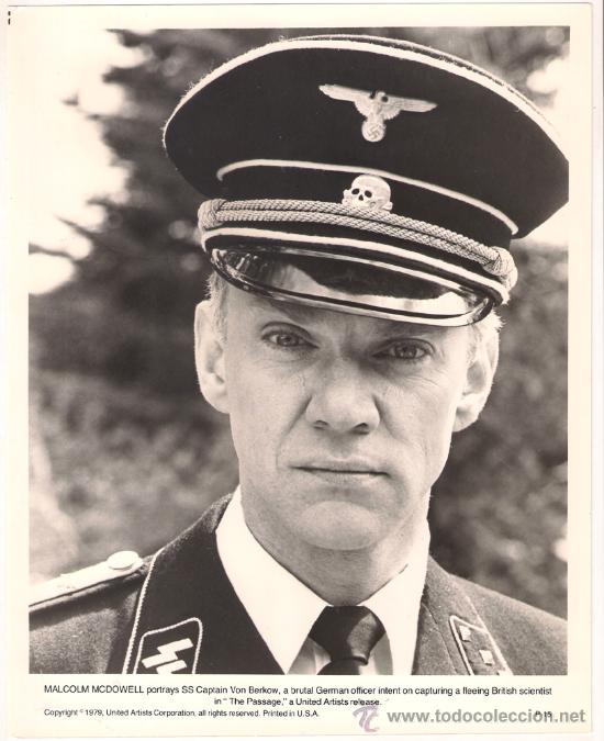 Cin&eacute;ma: FCJ 9841 MALCOLM MCDOWELL EL PASAJE FOTO B/N ORIGINAL AMERICANA