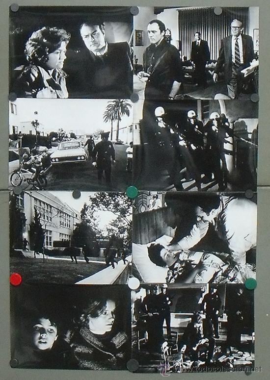 Cinema: F6614 ESTOY VIVO LARRY COHEN TERROR 8 FOTOS B/N ORIGINALES ESPA&Ntilde;OLAS