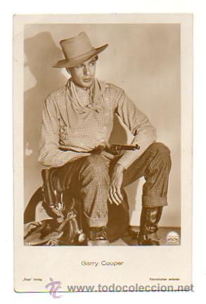 Cine: GARY COOPER. PARAMOUNT.