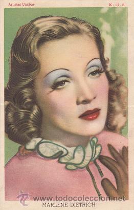 Cine: MARLENE DIETRICH - ARTISTAS UNIDOS K-27-8