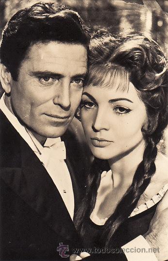 Cine: POSTAL SARA MONTIEL Y RALPH VALLONE - PCA 1109