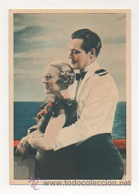 Cine: SALLY EILERS AND CHARLES STARRETT. (N&ordm; 7 DE UNA SERIE DE 24, ABDULLA CIGARETTES.)