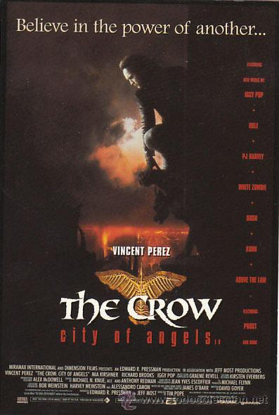 Kino: The Crow, city of angels con Vicent Perez
