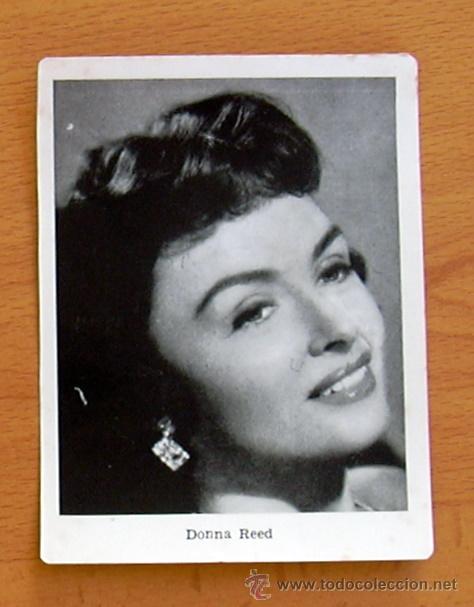 Cinema: Donna Reed - Fotocromo tama&ntilde;o 11x8,5 cm. - Detalla al dorso la pelicula, Fiebre de Venganza