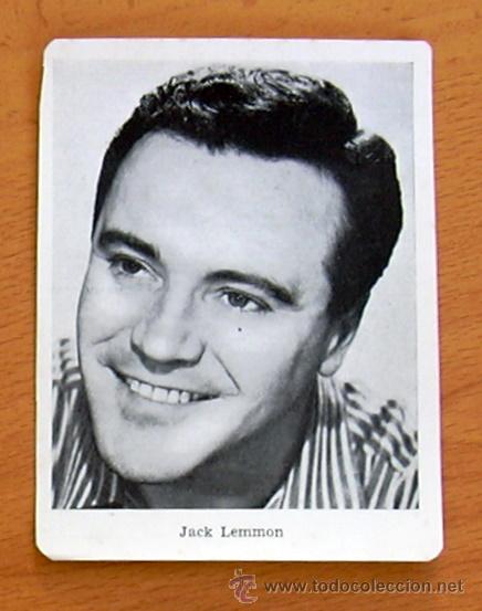 Cinema: Jack Lemmon - Fotocromo tama&ntilde;o 11x8,5 cm. - Detalla al dorso la pelicula. Mi Hermana Elena