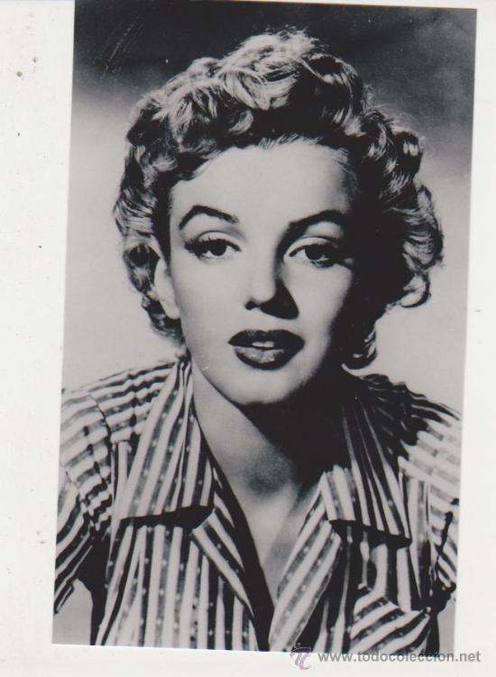 Cine: Marilyn Monroe. Postal Moderna.