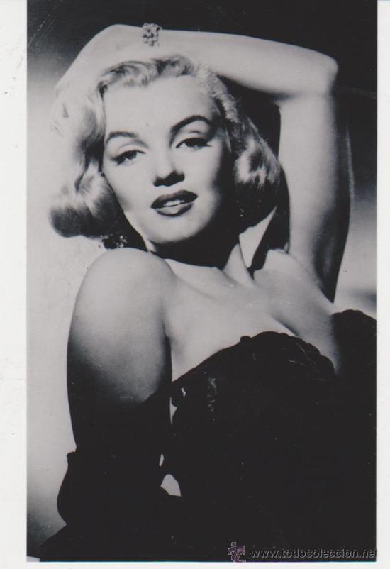 Cine: Marilyn Monroe. Postal Moderna.