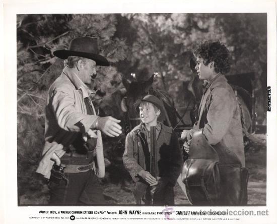 Cine: F6812 JOHN WAYNE LA SOGA DE LA HORCA FOTO B/N ORIGINAL AMERICANA