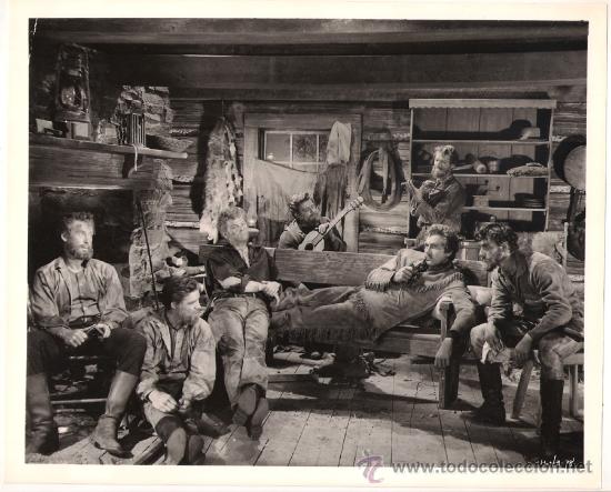 Cine: F6928 HOWARD KEEL RUSS TAMBLYN SIETE NOVIAS PARA SIETE HERMANOS FOTO B/N ORIGINAL AMERICANA