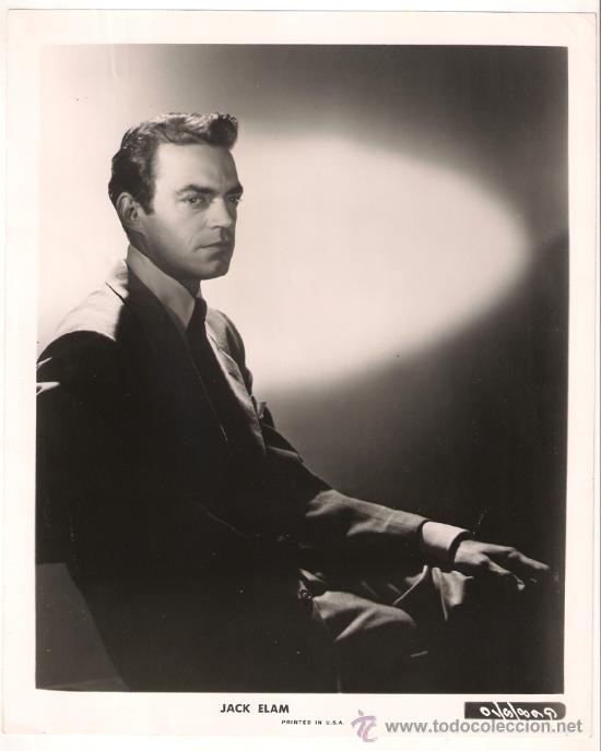 Cinema: F10189D JACK ELAM FOTO B/N ORIGINAL AMERICANA