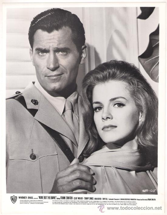 Cine: F16178D CLINT WALKER LARAINE STEPHENS TODOS ERAN VALIENTES FOTO B/N ORIGINAL AMERICANA