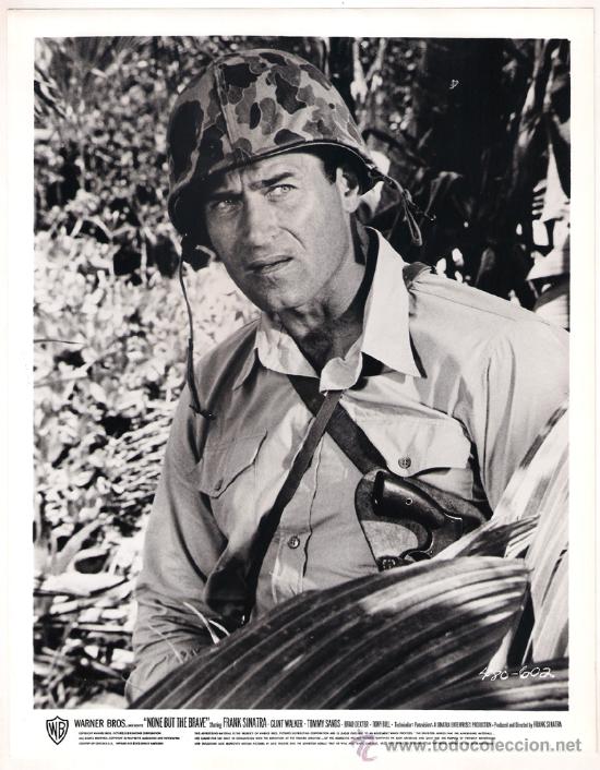 Cine: F23988D CLINT WALKER TODOS ERAN VALIENTES FOTO B/N ORIGINAL AMERICANA