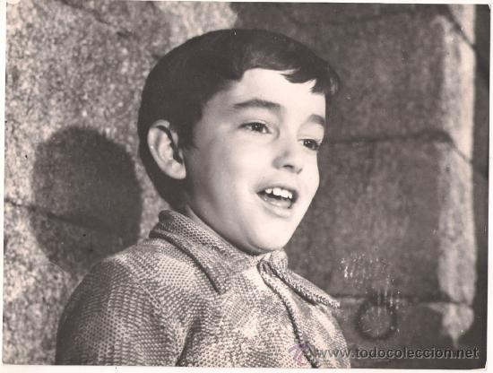 Cine: F7192 JOSELITO EL PEQUE&Ntilde;O RUISE&Ntilde;OR FOTO B/N ORIGINAL ESPA&Ntilde;OLA