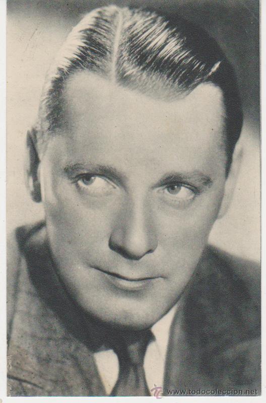 Kino: Tarjeta Postal n&ordm;  89.  Herbert Marshall.  A&ntilde;os 40.