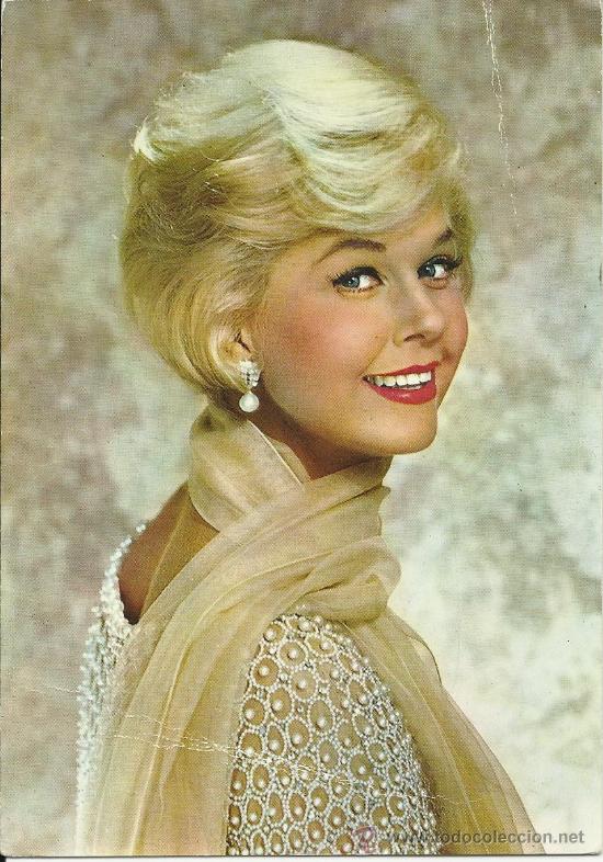 Cine: ANTIGUA TARJETA DE DORIS DAY