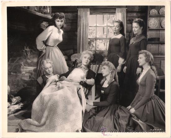 Cinema: F7294 SIETE NOVIAS PARA SIETE HERMANOS JULIE NEWMAR STANLEY DONEN FOTO B/N ORIGINAL AMERICANA