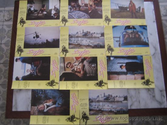 Cine: biggles el viajero del tiempo peter cushing - 11 fotocromos originales estreno