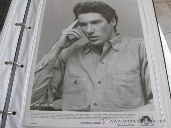 Cinema: RICHARD GERE FOTOGRAFIA ORIGINAL AMERICAN GIGOLO