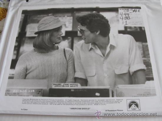 Cinema: RICHARD GERE FOTOGRAFIA ORIGINAL AMERICAN GIGOLO