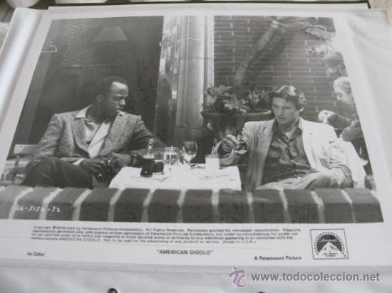 Cinema: RICHARD GERE FOTOGRAFIA ORIGINAL AMERICAN GIGOLO