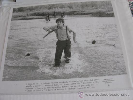 Cine: RICHARD GERE FOTOGRAFIA ORIGINAL DIAS DEL CIELO