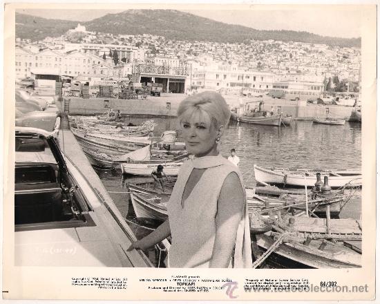 Cine: F7364 MELINA MERCOURI TOPKAPI FOTO B/N ORIGINAL AMERICANA