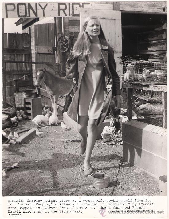 Cine: F7477 SHIRLEY KNIGHT LLUEVE SOBRE MI CORAZON FOTO B/N ORIGINAL AMERICANA