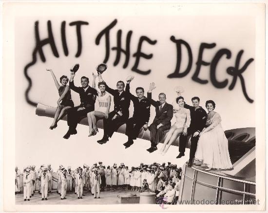 Kino: FCJ 12517D DEBBIE REYNOLDS HIT THE DECK FOTO B/N ORIGINAL AMERICANA