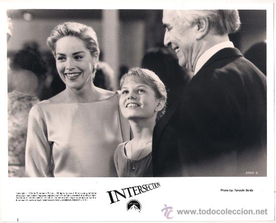 Kino: FCJ 10013 SHARON STONE MARTIN LANDAU ENTRE DOS MUJERES FOTO B/N ORIGINAL AMERICANA