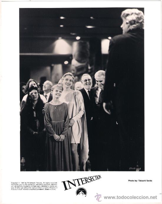 Kino: FCJ 10014 SHARON STONE MARTIN LANDAU ENTRE DOS MUJERES FOTO B/N ORIGINAL AMERICANA