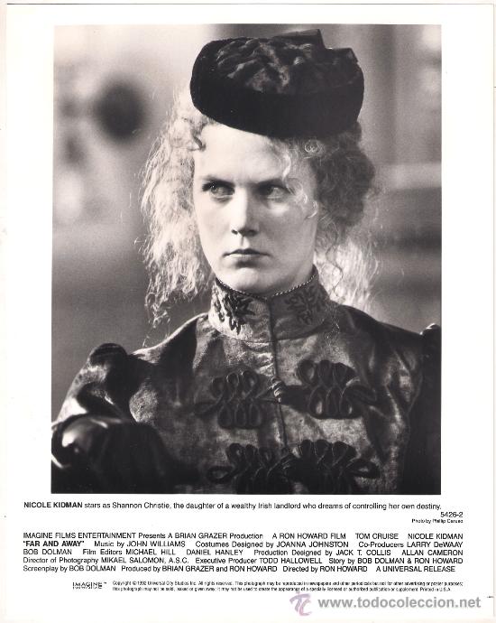 Kino: FCJ 10026 NICOLE KIDMAN UN HORIZONTE MUY LEJANO FOTO B/N ORIGINAL AMERICANA